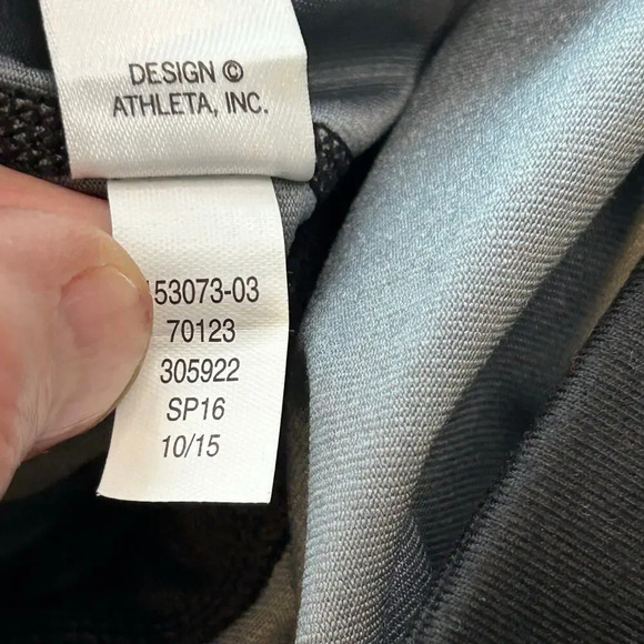 Athleta black ombre leggings size S - Picture 8 of 11